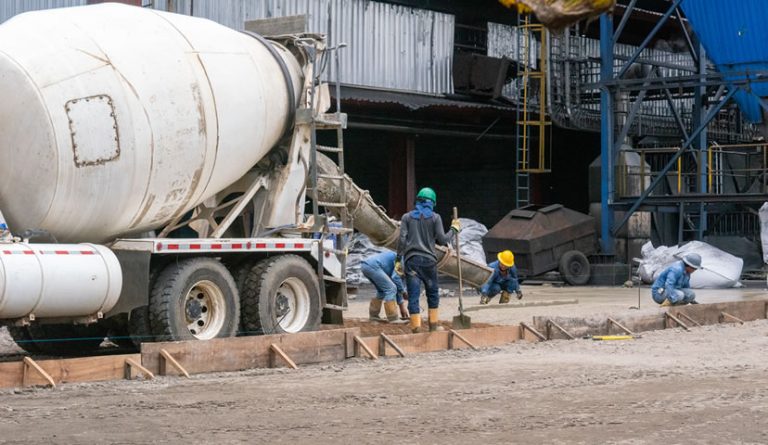 Entrega de concreto